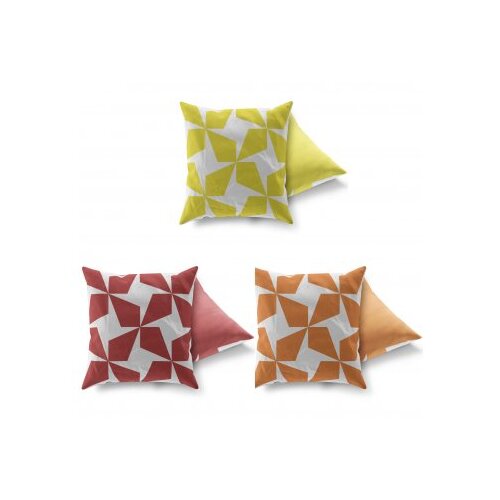 WALLXPERT AC 4464 4465 4466 Set od 3 ukrasna jastuka, 43 x 43 cm, &Scaron;areni Cijene