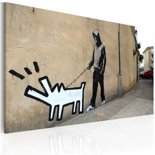  Slika - Barking dog (Banksy) 60x40 Cene