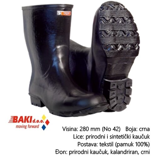 Tigar čizma niska crna 42 20164 Cene