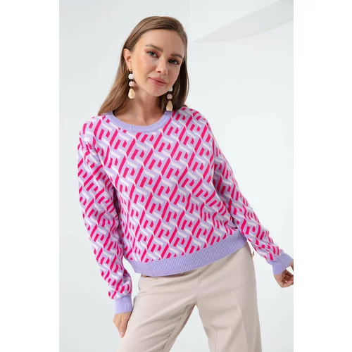Lafaba Sweater - Purple - Regular fit