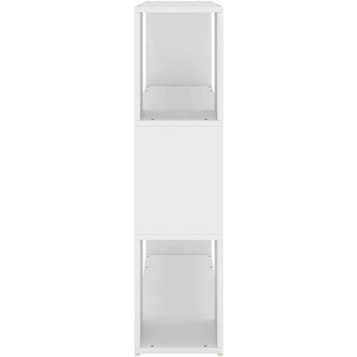 VidaXL Ormarić za knjige / sobna pregrada bijeli 100 x 24 x 94 cm Slike