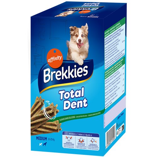 Affinity Brekkies Brekkies Total Dent za srednje velike pse - 4 x 180 g Cene
