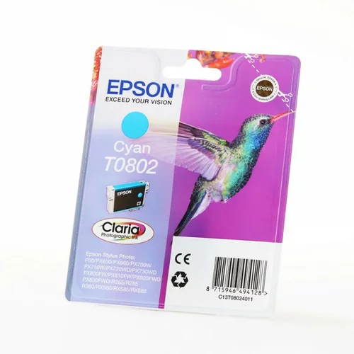 Epson kartuša T0802 Cyan / Original