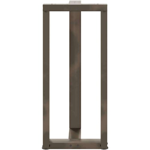  Noge barski stol T-oblika 2 kom 50x35x(90-91) cm čelik Slike