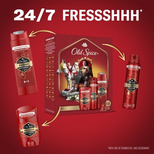 Old Spice Epic Legend Knight darilni set za mo&amp;scaron;ke Slike