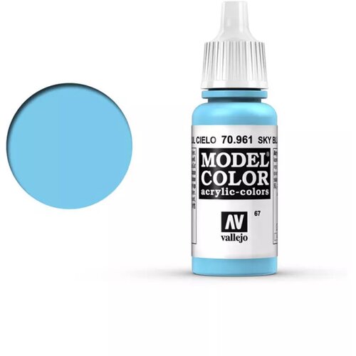 Vallejo Model Color 067 svetlobno modra (Sky Blue) (961) - 17 ml Cene