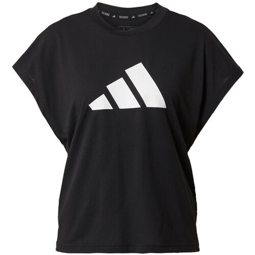 Adidas Funkcionalna majica črna / bela Cene