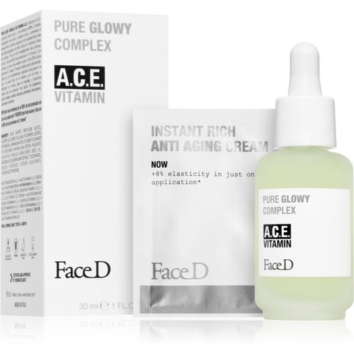 Face D Pure Glowy Complex antioksidativni serum s vitaminima A, C, E 30 ml Cijene