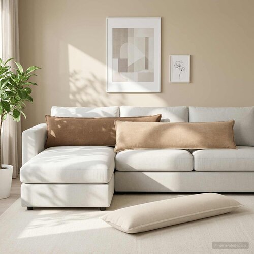  Presvlaka za jastuk 2 kom. HOUTEN Krem 40 x 145 cm Cijene