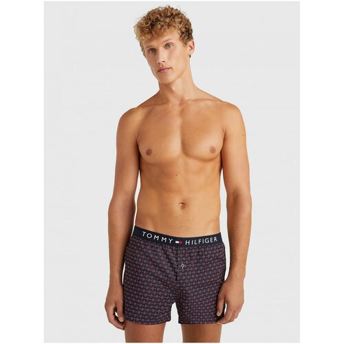 Tommy Hilfiger Dark blue men's patterned shorts Underwear - Men Slike