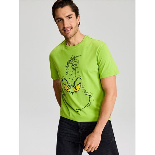 Sinsay Pamučna Majica S Natpisom Grinch Slike
