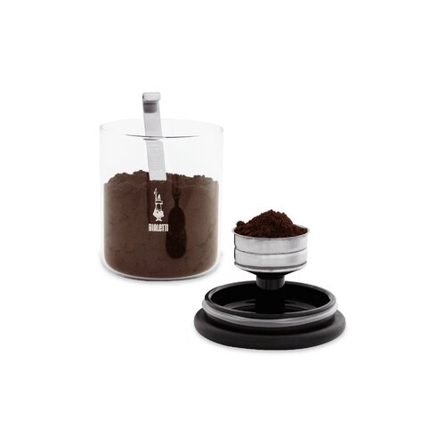 Bialetti steklena posoda za kavo z žlico za 250 g Slike
