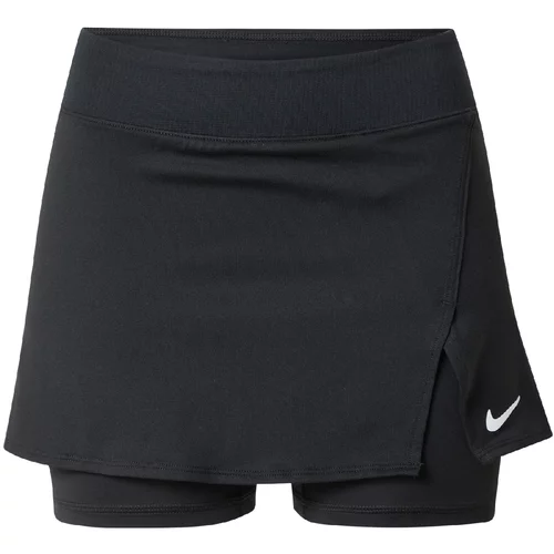 Nike Sportska suknja crna / bijela
