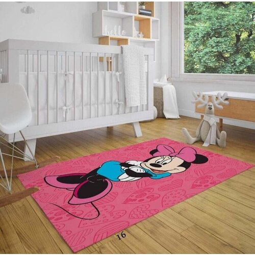 Dečiji tepih sa gumenom podlogom 140x220cm - Minnie roze, TG-2179 Cene