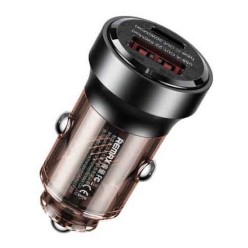 Remax Punjač auto 1xUSB+1xusbC Cene