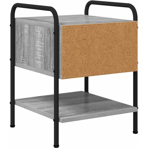  Noćni ormar Siva Sonoma 35 x 36,5 x 47 cm Konstruirano drvo Slike