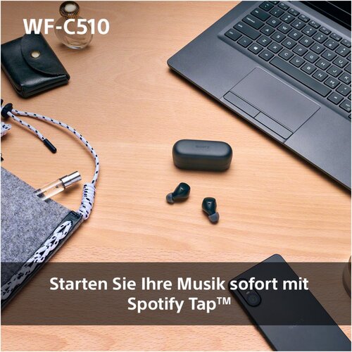 Sony WF-C510B crne slu&amp;scaron;alice Slike