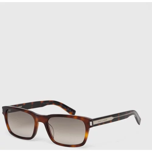 Saint Laurent Sunčane naočale za muškarce, boja: smeđa