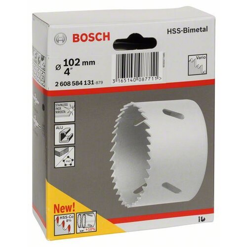 Bosch Testera za otvore HSS-bimetal za standardne adaptere 102 mm, 4'' - 2608584131 Cene