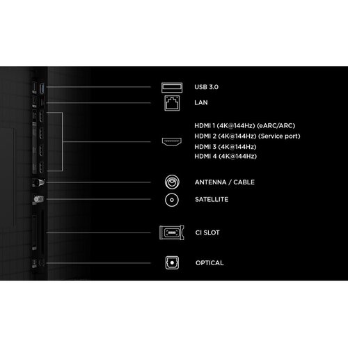 Tcl Televizor 98C8L/LED/98"/4K UHD/144Hz/Google TV/crna Cene
