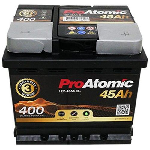 Proatomic akumulator 12V 45Ah 400A +D Slike