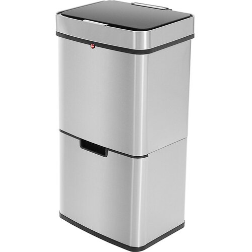 Hailo Zbiralnik surovin Öko Vario XL, s senzorjem, 2 x 25 l in 1 x 4 l, nerjavno jeklo, obdelava proti prstnim odtisom Cene