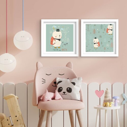 Wallity slika 2P3333BCT-003, 2 dela, 33 x 68 cm Cene