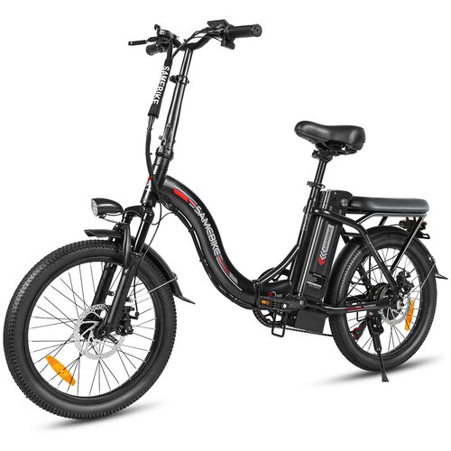 Samebike Zložljivo mestno električno kolo CY20, kolo z 20" naperami, 350 W 36 V 13 Ah, črno, (21960267) Cene