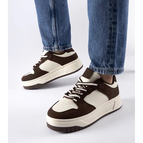 Gemre Brown platform sneakers Crim Slike