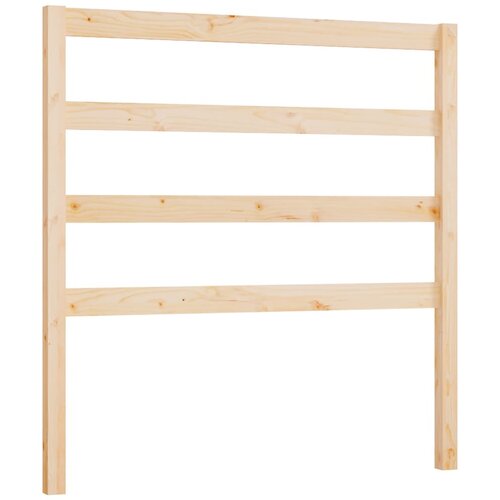 Maison Chic posteljno vzglavje - vzglavna omarica - nočna omarica 95x4x100 cm trdna borovina, (21704604) Slike