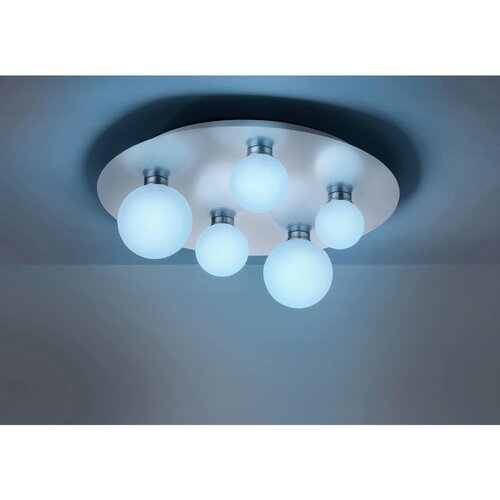 Lesnina XXXL Trio - LED RGB prigu&amp;scaron;iva stropna svetiljka DICAPO 5xLED/3W/230V 3000-5000K + DO Slike