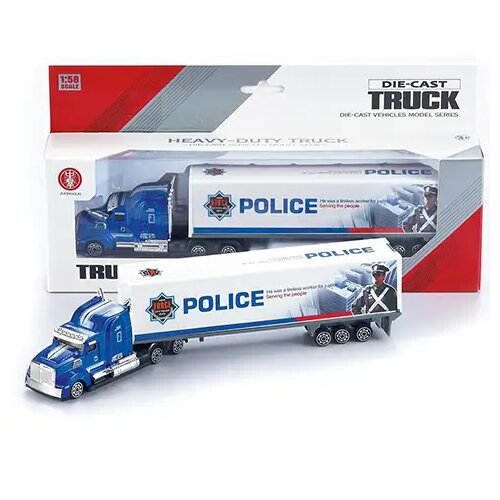 Magic Toys Policijski kamion za prevoz zabojnikov v merilu 1:58 Cene