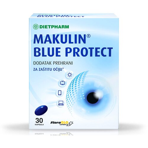 Dietpharm makulin Blue Protect 30 kapsula Slike