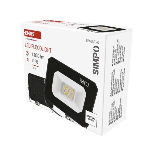  led reflektor simpo 10 w nevtralna bela Cene