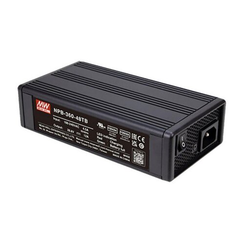 MeanWell punjač akumulatora - li-ion baterija NPB-360-48TB 360W / 42-60.8V / 6A mean well ( 3833 ) Cene