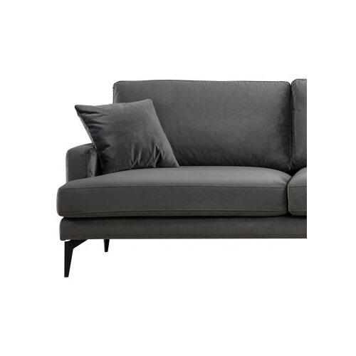  Ugaona garnitura Papira Corner Right (L3+Chl) Anthracite Slike