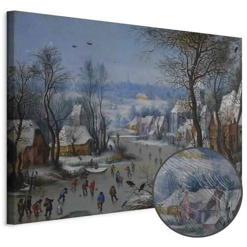  Slika - Pieter Brueghel the Younger &ndash; Winter Landscape with a Bird Trap 90x60 Premium Print Cijene