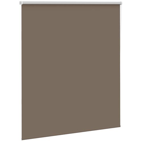 Rolo zavjesa Blackout Coffee 130x130 cm &amp;Scaron;irina tkanine 126,6 cm Slike