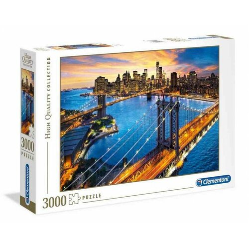 Clementoni puzzle 3000 hqc new york CL33546 Slike