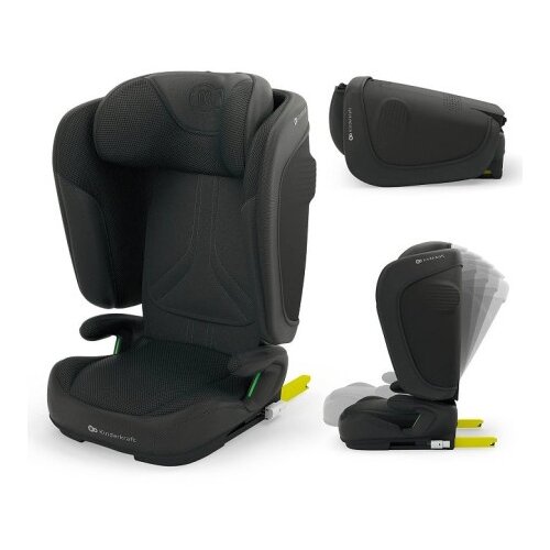 Kinderkraft dječja autosjedalica unity&amp;trade; 2 i-size (100-150 cm) black Slike