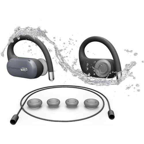 Energy Sistem Graphite Airwave Bluetooth slu&scaron;alice tamno sive (M45998) Cene