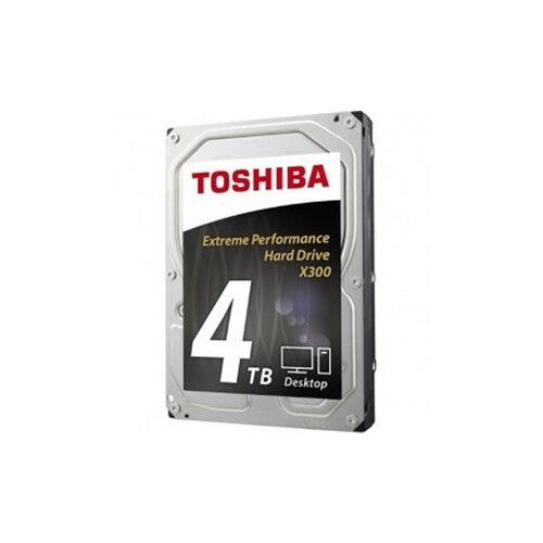Toshiba 4TB HDWE140UZSVA, X300 series, 128MB, 7200 rpm, SATA 3 hard disk Slike