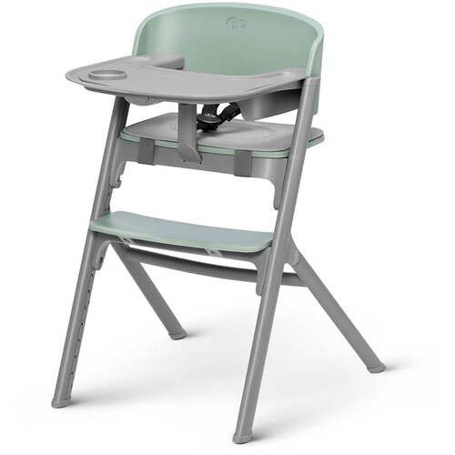 Kinderkraft hranilica LIVY maslinasto zelena + njihaljka CALMEE, siva Slike