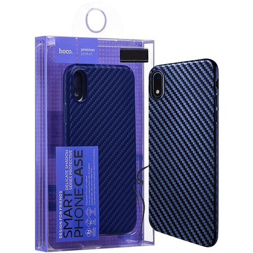 Hoco Navlaka za iPhone XR, Delicate shadow XR, Plava Slike