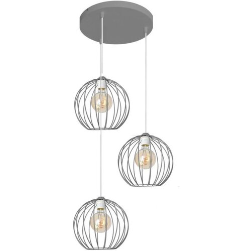  Luster na sajli MERCURE 3xE27/15W/230V siva Cene