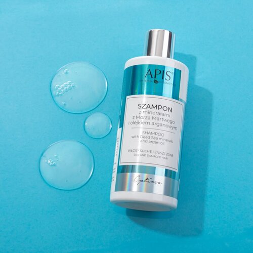 Apis Natural Cosmetics Optima hidratantni &amp;scaron;ampon s mineralima iz mrtvog mora 300 ml Slike