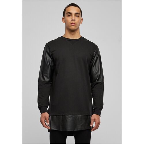 Urban Classics Long zipper made of synthetic leather blk/blk Slike