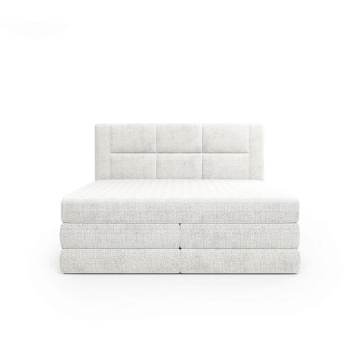 Esposa BOXSPRING POSTELJA 160 cm x 200 cm , tekstil krem barve, bela Slike
