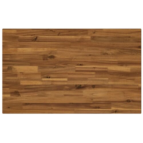  110 x 55 x 75 cm Čvrsto drvo akacije Prirodna i bijela - Prirodna i bijela 110 x 55 x 75 cm Četvrtasto Slike