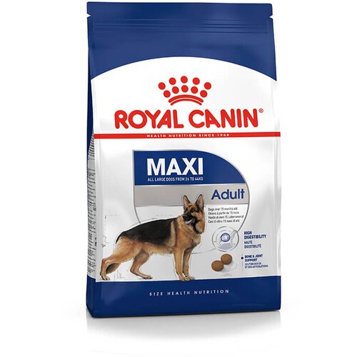 Royal Canin maxi adult - hrana za odrasle pse velikih rasa (26-44kg) od 15 meseci do 5 godina (4kg, 10kg, 15kg) 4kg Cene